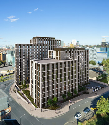 Starlight Investments has announced the further expansion of its UK portfolio through the acquisition of a 300-suite build-to-rent community under development in Leeds, UK. (CNW Group/Starlight Investments)