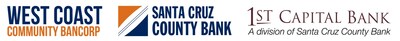 West Coast Community Bancorp, Santa Cruz County Bank and its 1st Capital Bank Division