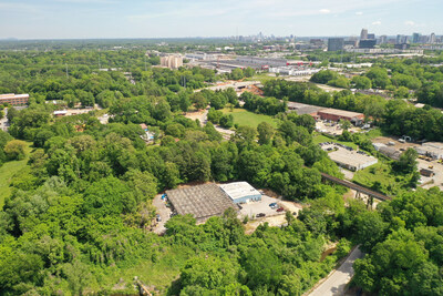 Drone Shot of 350 Chappell Rd.