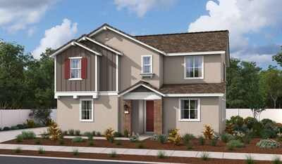 The Nesta is one of four inspired Richmond American floor plans available at Flora at The Arboretum in Fontana, California.